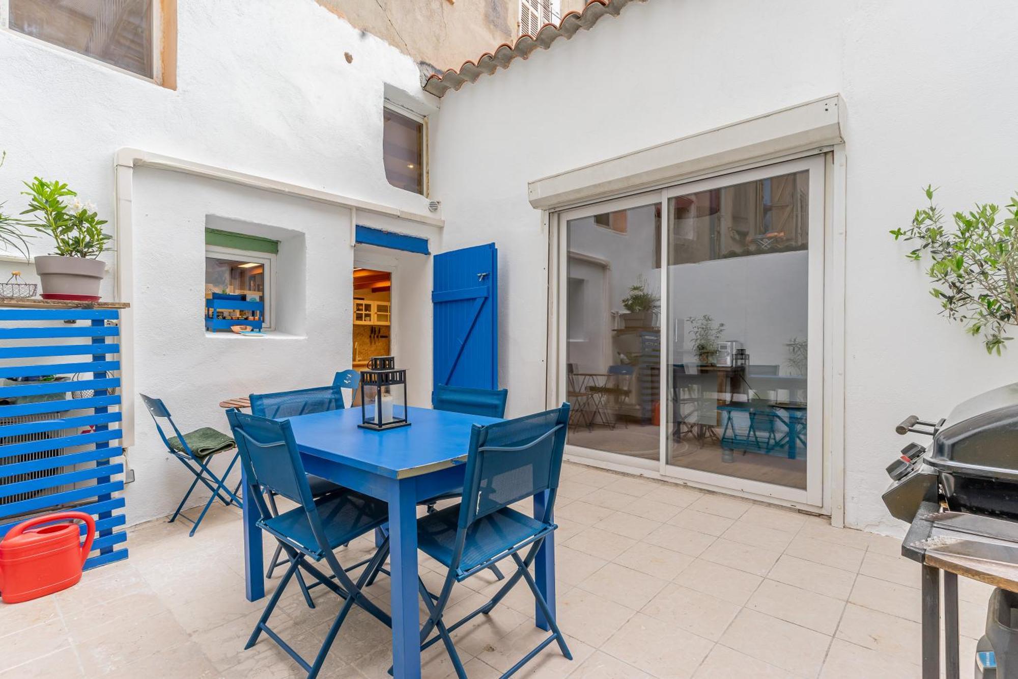 Duplex 4 Pers. Centre Avec Cour Privee Ensoleillee Lejlighed Marseille Eksteriør billede